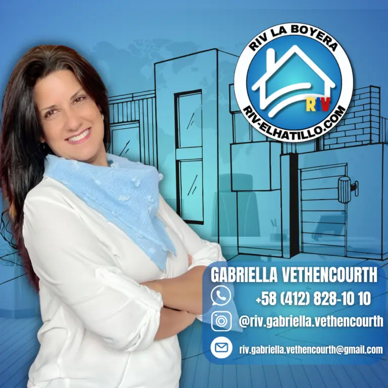 GABRIELA VETENCOURTHAgente Inmobiliario RIV La Boyera.