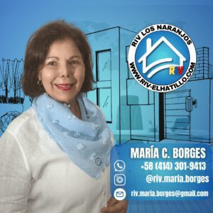 MARIA CRISTINA BORGES Agente RIV LOS NARANJOS / RIV EL HATILLO